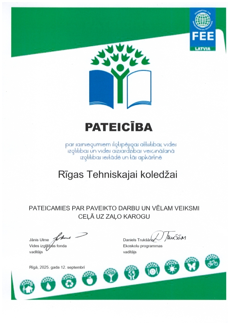 Ekoskolas diploms
