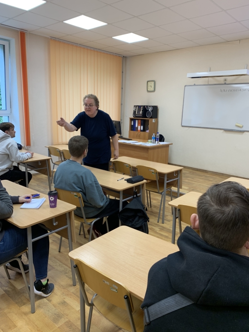 Studenti vieslekcijā
