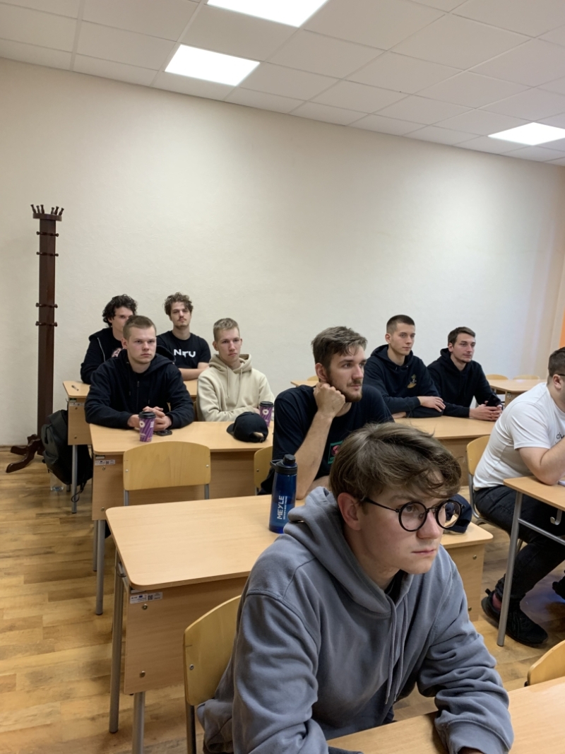 Studenti vieslekcijā