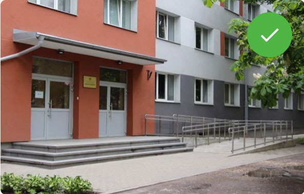 Ieriķu iela 4 (dienesta viesnīca) daļēji pieejama: līdz ieejas vestibilam