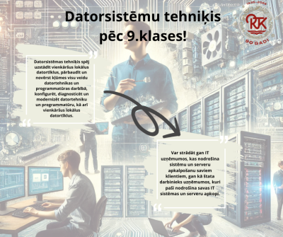 Datorsistēmu tehniķis pēc 9.klases
