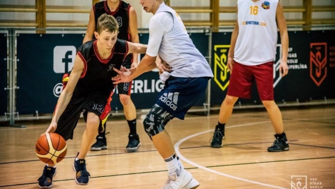 RTK basketbola komandas dalība VEF Rīgas skolu superlīgā - Foto 1