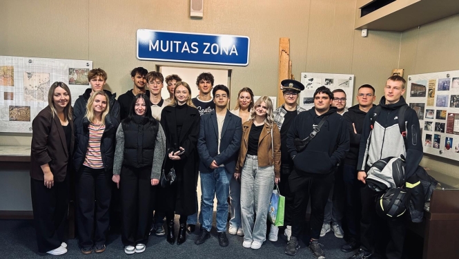 Studenti un audzēkņi RTU muitas muzejā