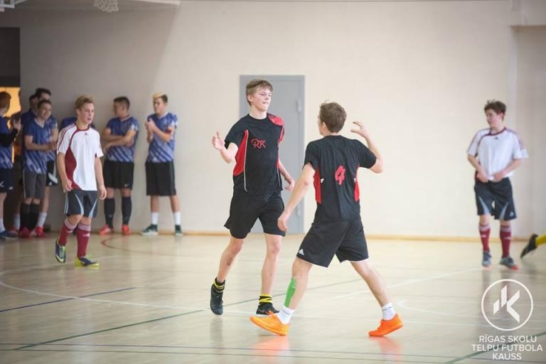 RTK izlases dalība - Rīgas skolu telpu futbola kausā 2017 - Foto 8