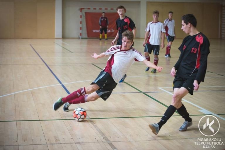 RTK izlases dalība - Rīgas skolu telpu futbola kausā 2017 - Foto 2