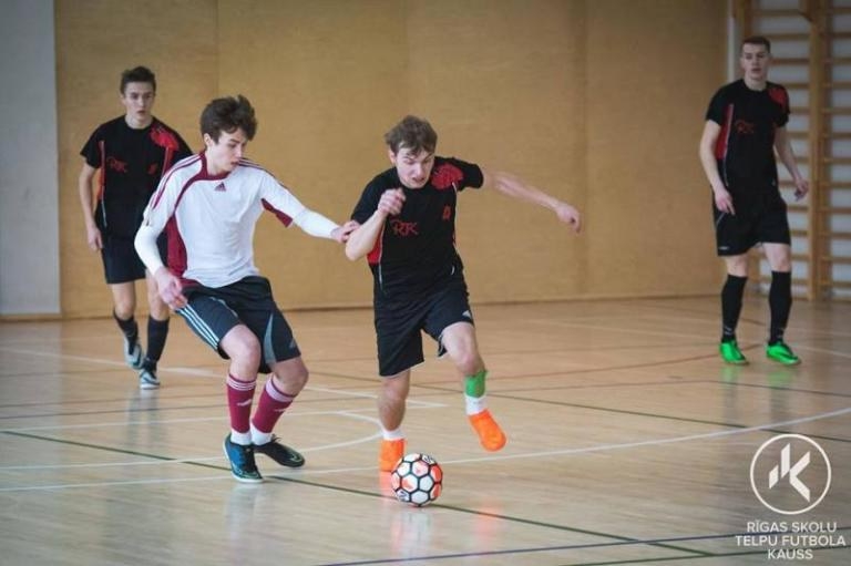 RTK izlases dalība - Rīgas skolu telpu futbola kausā 2017 - Foto 1
