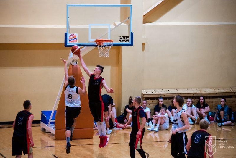 RTK basketbola komandas dalība VEF Rīgas skolu superlīgā - Foto 8