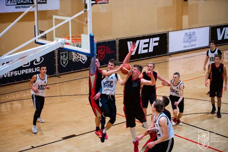 RTK basketbola komandas dalība VEF Rīgas skolu superlīgā - Foto 4