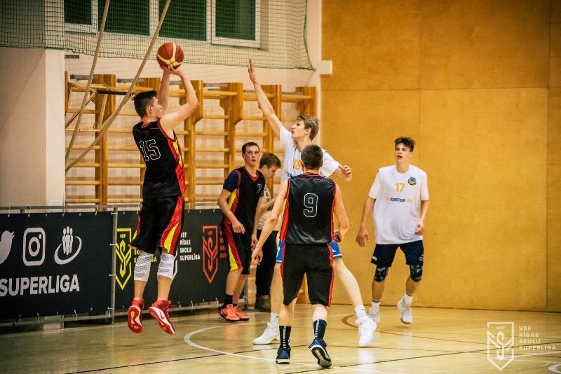 RTK basketbola komandas dalība VEF Rīgas skolu superlīgā - Foto 2