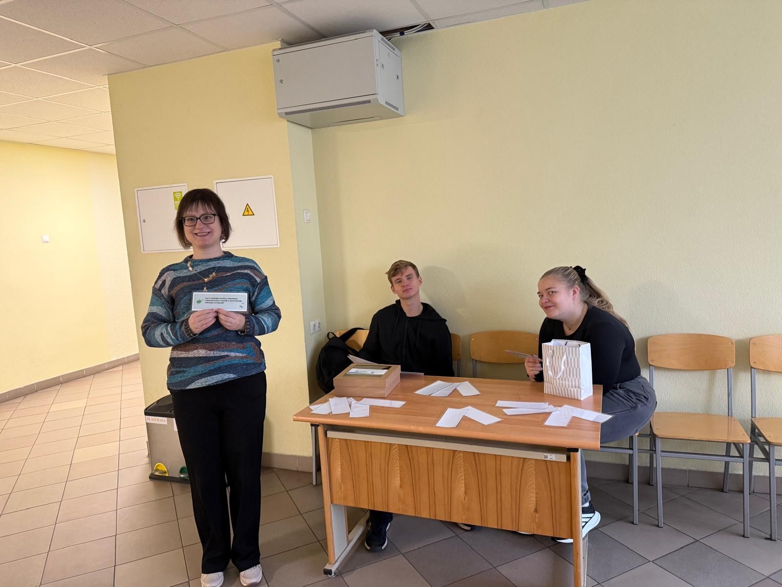 Rīgas Tehniskajā koledžā norisinājās Ekoskolu Rīcības dienas. - Foto 14