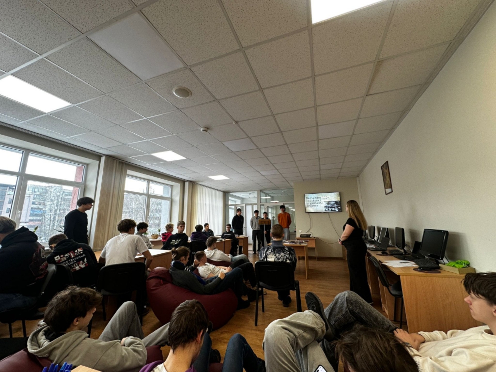 Vēstures nedēļa Rīgas Tehniskās koledžas bibliotēkā - Foto 5