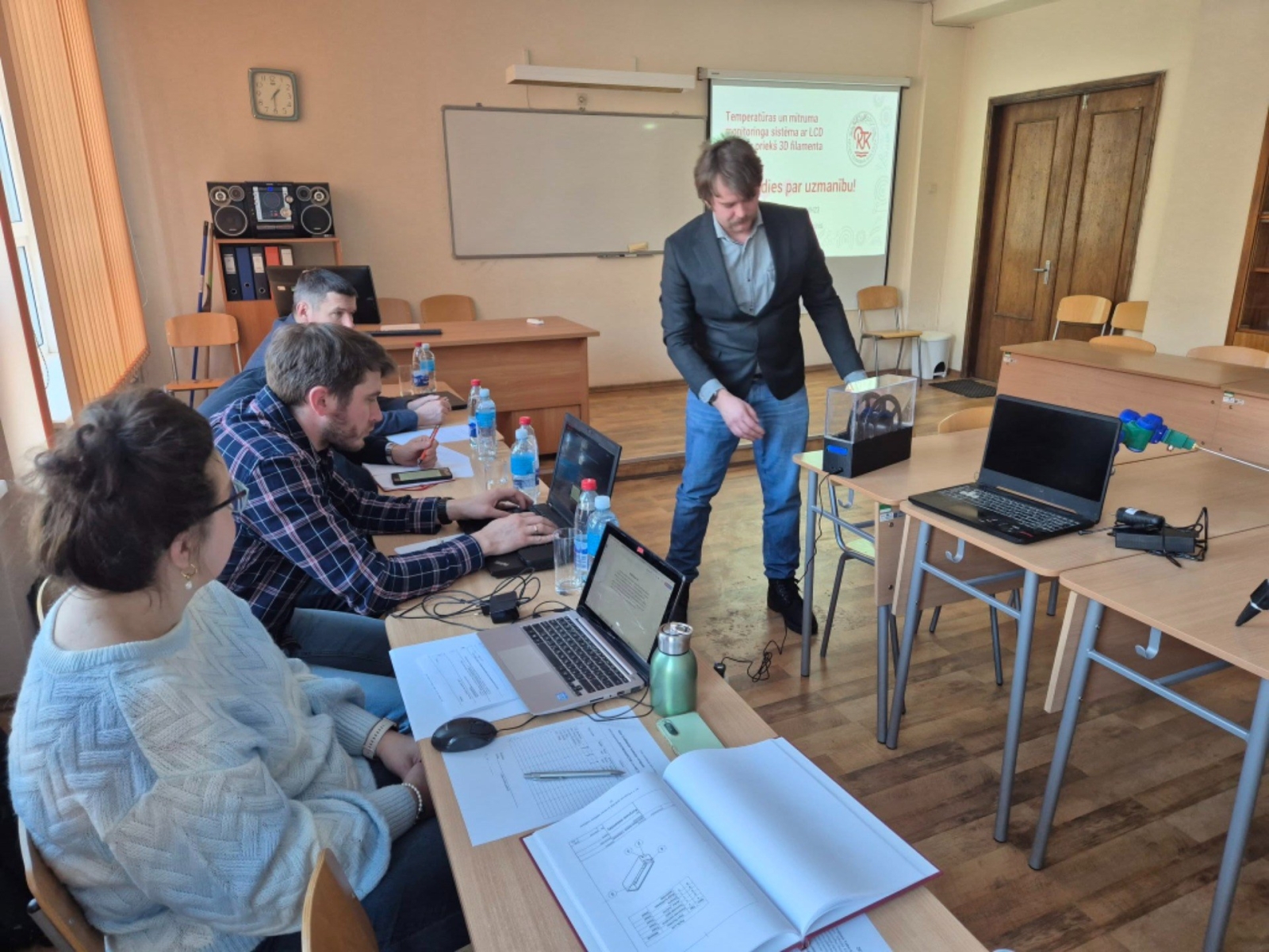 Inženiermehānika - Mašīnbūve, Mehatronika diplomdarbu aizstāvēšana - Foto 5