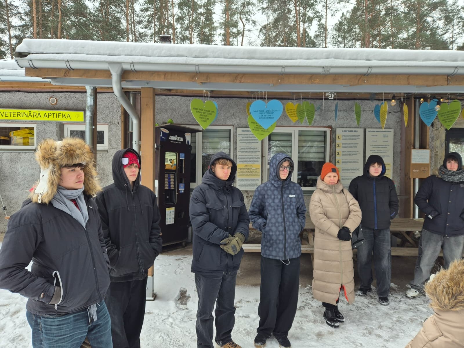 Audzēkņu viesošanās dzīvnieku patversmē Ulubelē - Foto 4