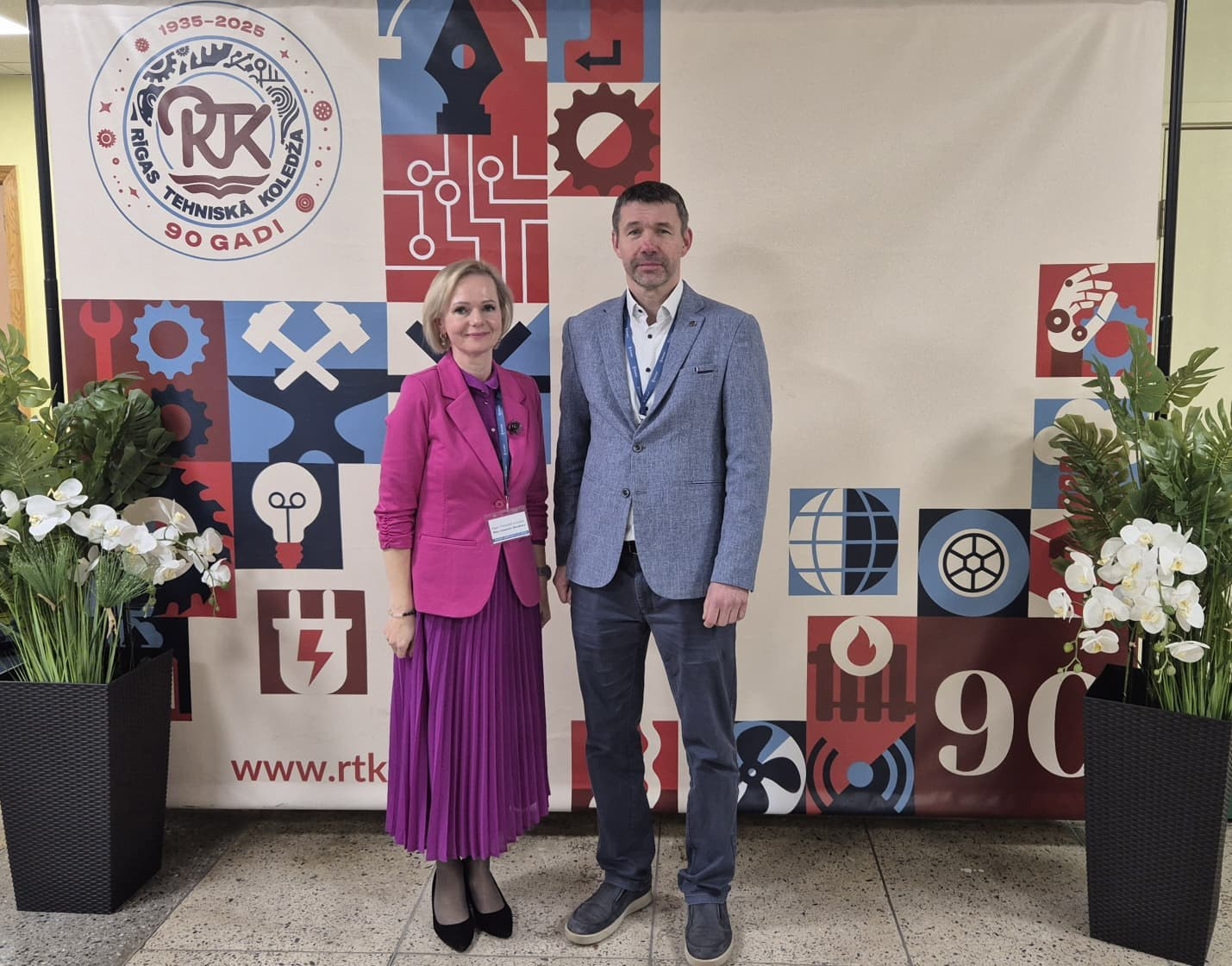 RTK direktore Rūta Gintaute-Marihina ar MASOC Tomu Grīnfeldu - Foto 2