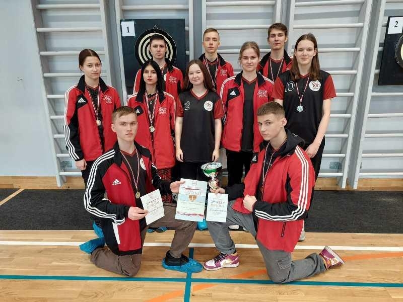 Rīgas reģionā šautriņu mešanas sacensībās 1.vieta zēniem un 3.vieta meitenēm - Foto 5
