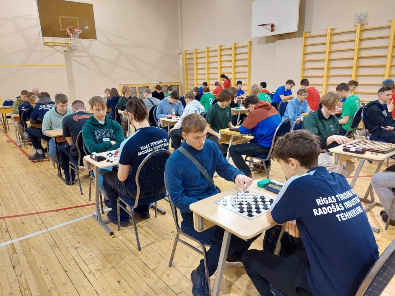 1.vieta starp Rīgas reģiona profesionālajām mācību iestādēm dambretē 2024. - Foto 4