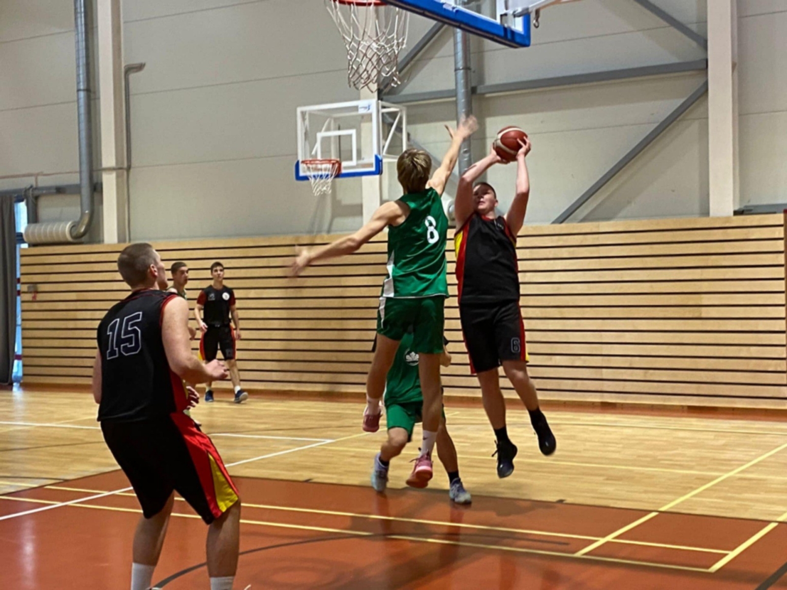 2.vieta Latvijas republikas sacensībās basketbolā starp profesionālās izglītības iestādēm. - Foto 1