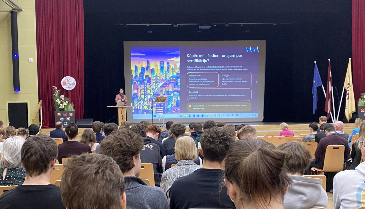 29. aprīlī, aizvadīta 10. jubilejas studentu zinātniski praktiskā konference "TEHNOLOĢIJU IESPĒJAS MŪSDIENĀS"
