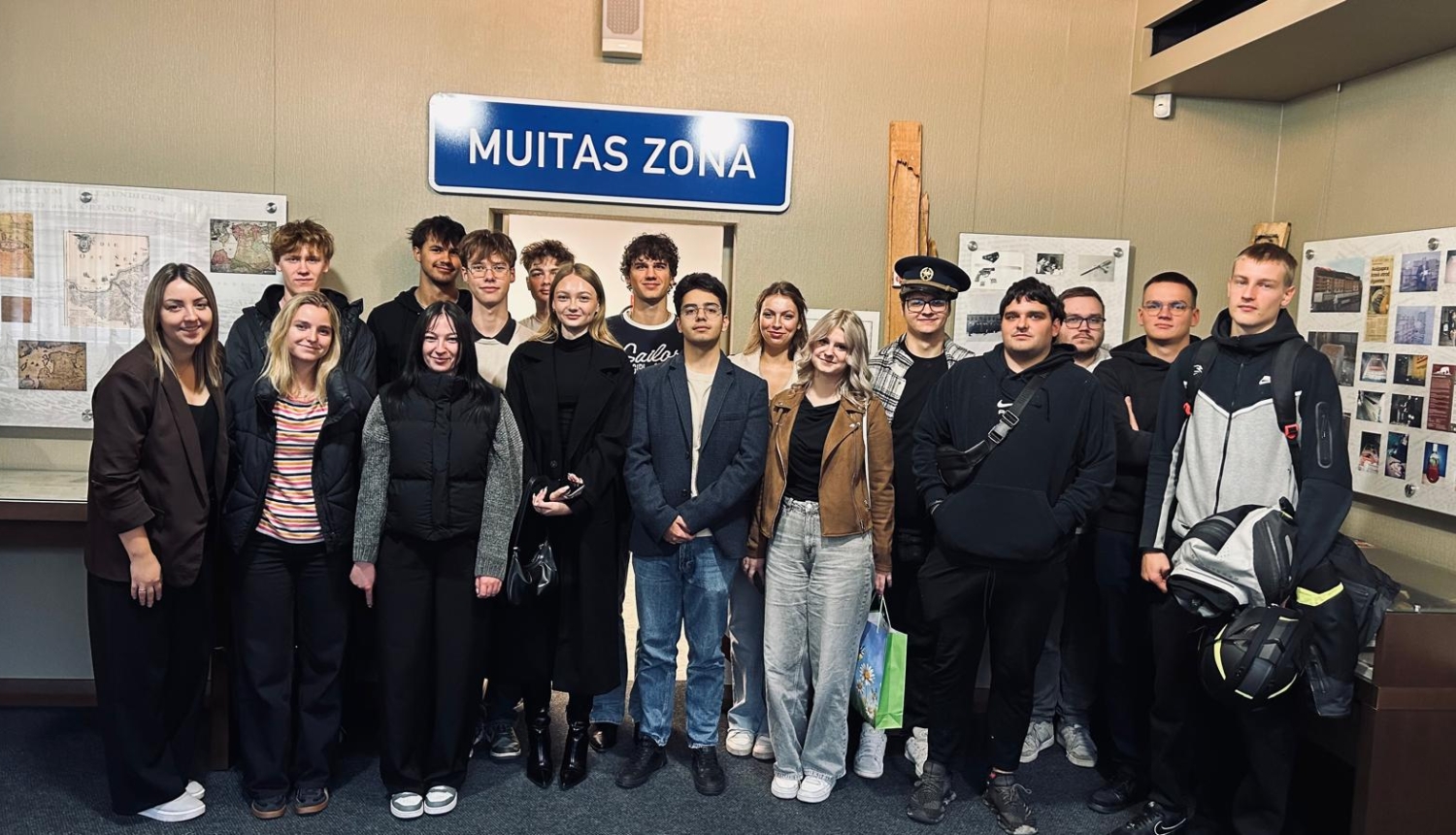 Studenti un audzēkņi RTU muitas muzejā