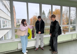 Rīgas Tehniskajā koledžā norisinājās Ekoskolu Rīcības dienas. - Foto 4