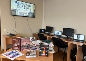 Vēstures nedēļa Rīgas Tehniskās koledžas bibliotēkā - Foto 4