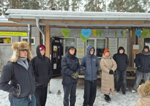 Audzēkņu viesošanās dzīvnieku patversmē Ulubelē - Foto 4