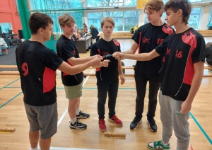 1. vieta šautriņu mešanā Rīgas reģionā starp profesionālās izglītības iestādēm - Foto 3
