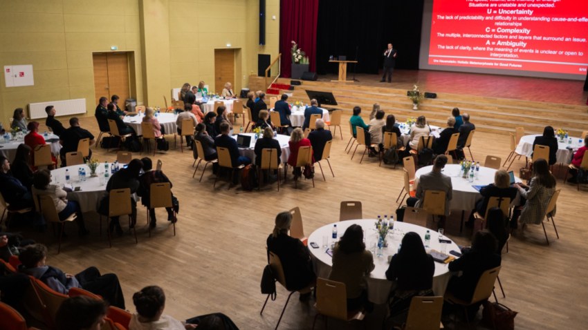 LKA konference “IZGLĪTĪBA. IZAUGSME. ILGTSPĒJA. 2026”. 
Foto: Ieva Makare