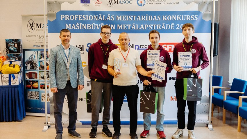 Metālapstrādes un mašīnbūves nozares audzēkņu profesionālās meistarības konkurss