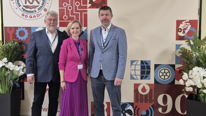 RTK direktore Rūta Gintaute-Marihina ar MASOC Tomu Grīnfeldu - Foto 1